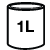 Pot de 1L Pot de 1L