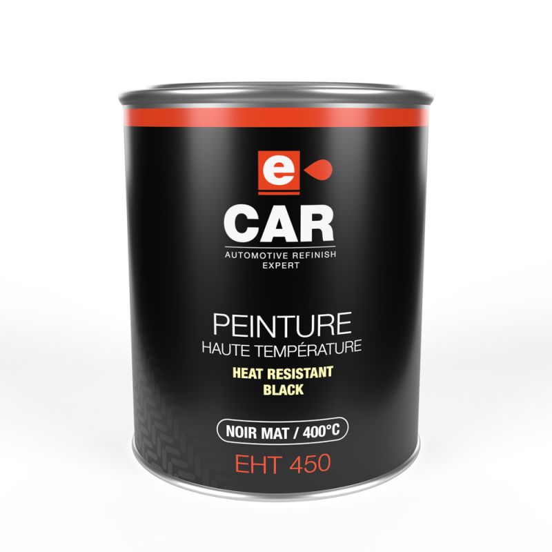 Peinture haute température noir mat EHT450