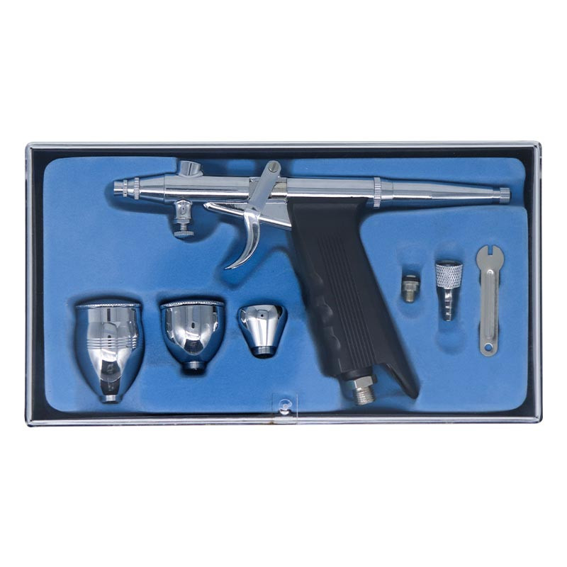 Coffret Aérographe ECAR AB-116B simple action polyvalent