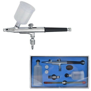 Aérographe ECAR AB-131S double action haute précision et sa boite