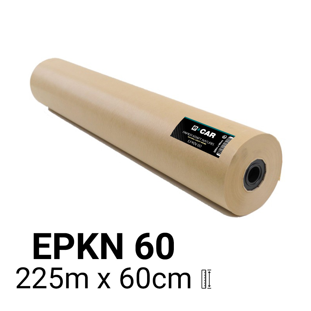 Rouleau de papier kraft ECAR EPKN60 225m x 60 cm