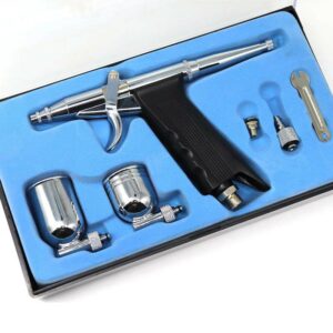 Coffret complet Aérographe ECAR AB-116 simple action précision