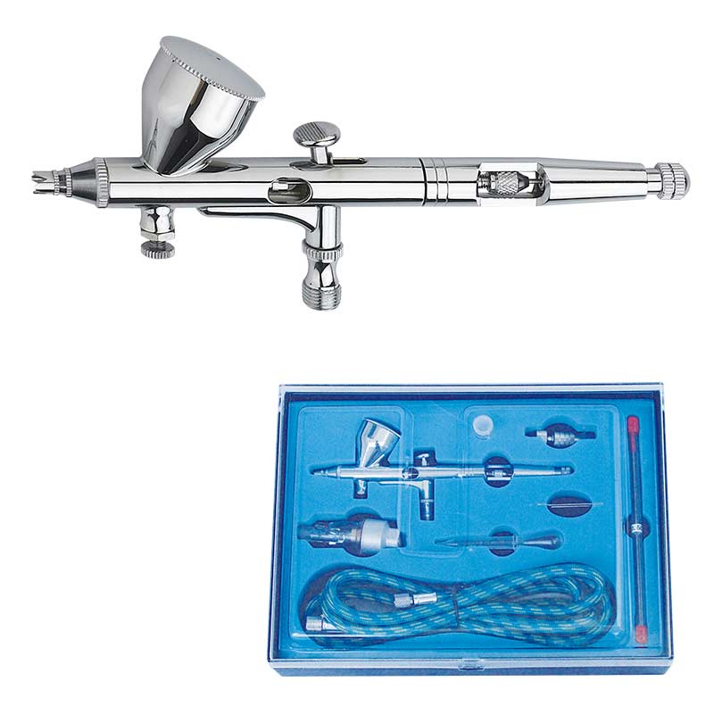 Kit aérographe ECAR AB-180K double action précision Aérographe et son kit ECAR AB-180K double action précision