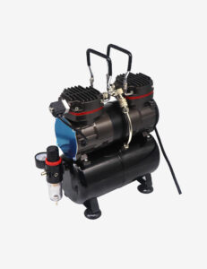 Compresseur ECAR TC-90T double piston avec cuve