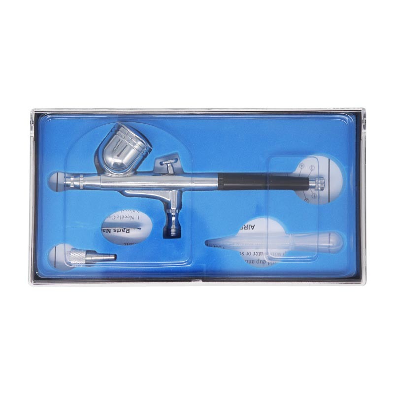 Kit De Nettoyage Pour Pistolet à Peinture - 3 Bouteilles 500ml + 21 Brosses (plastique)