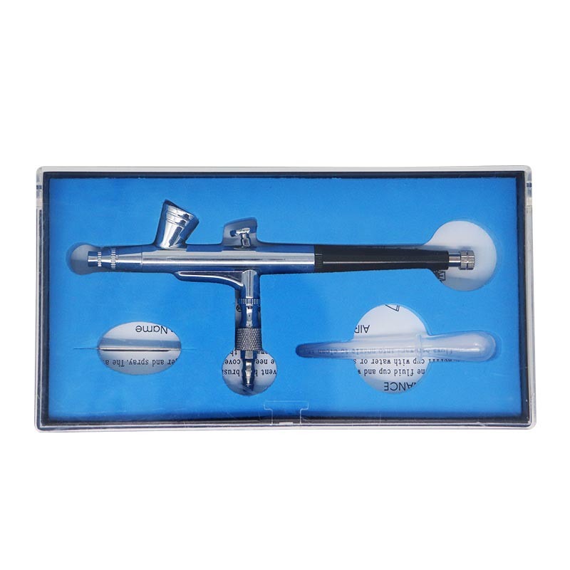 Coffret Aérographe double action à gravité ECAR AB-135
